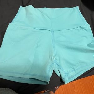 Ryderwear shorts teal size small EUC